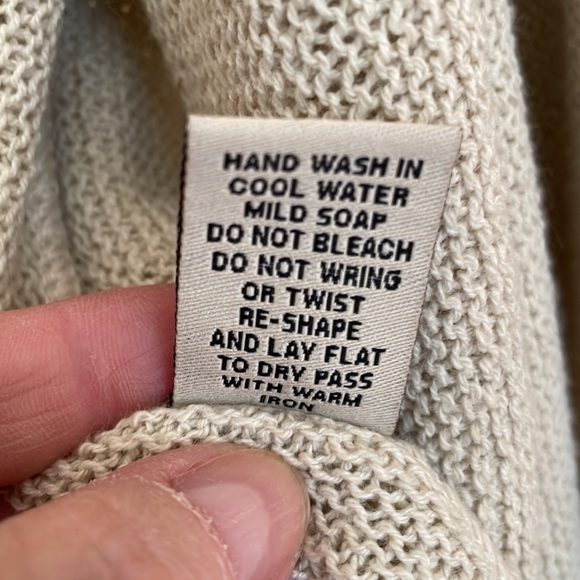 Vintage Beyond Threads Kimono Style Women’s Cardigan Sweater. Size Large - Picture 6 of 9